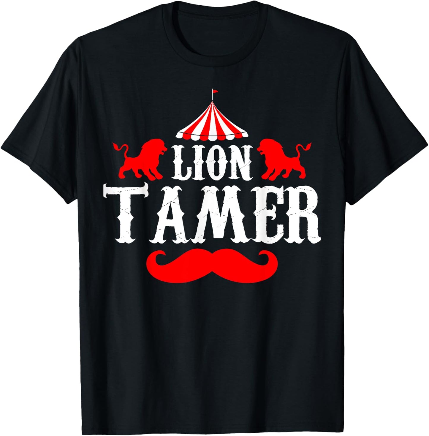 Lion Tamer Circus Gift MM T-Shirt - T-Shirt | Black