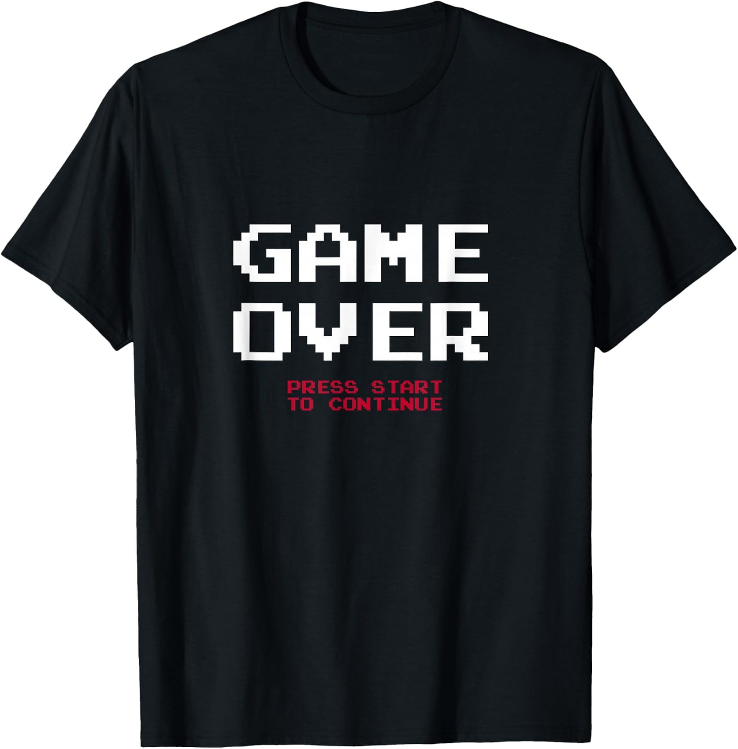 Gamer GAME OVER T-Shirt - T-Shirt | Black