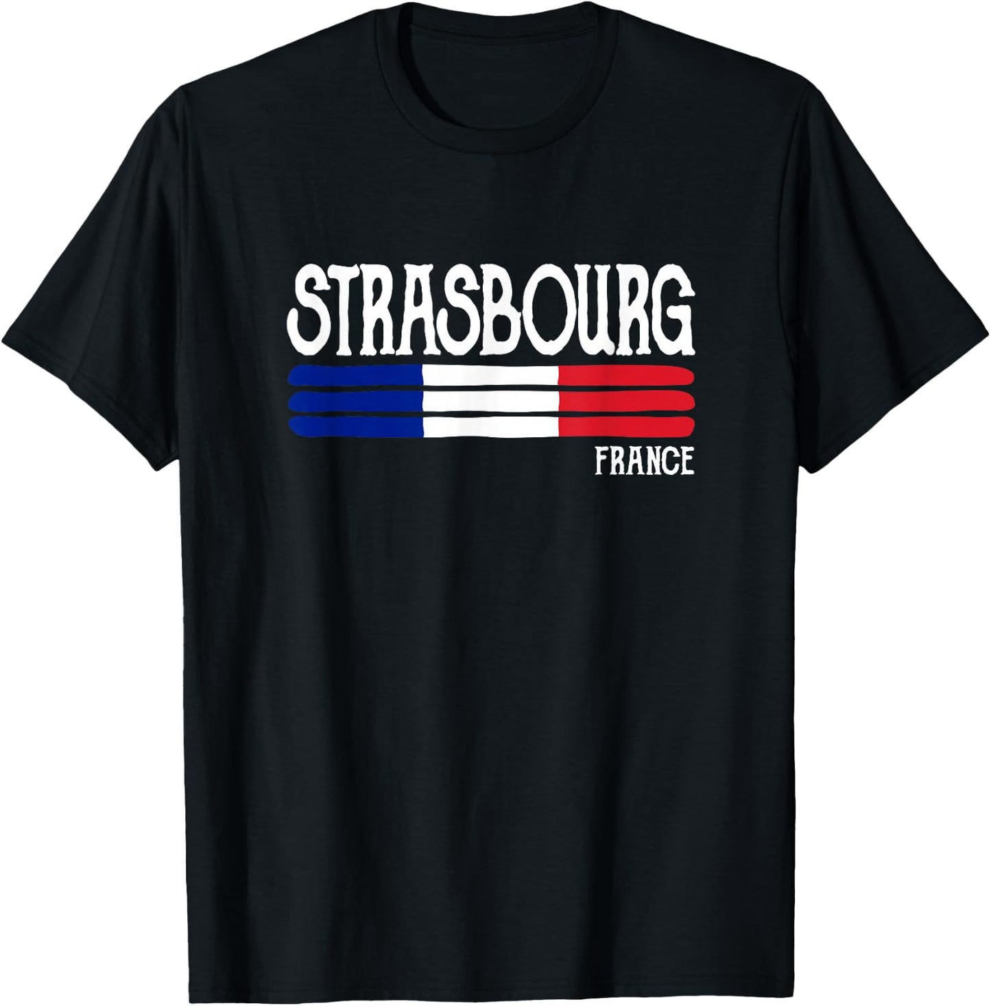 Strasbourg France Souvenir Gift T-Shirt - T-Shirt | Black