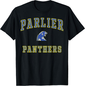 Parlier High School Panthers C1 T-Shirt - T-Shirt | Black
