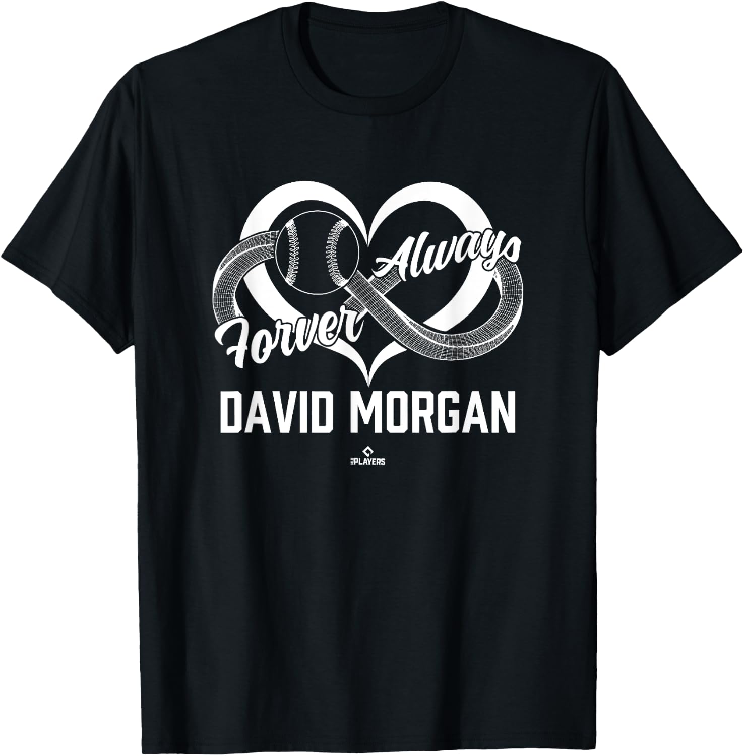 Always And Forever David Morgan Prospect Baseball Fan Gear T-Shirt - T-Shirt | Black