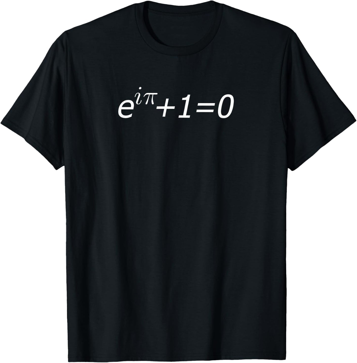Leonhard Euler Books Math Formula's Identity T-Shirt - T-Shirt | Black
