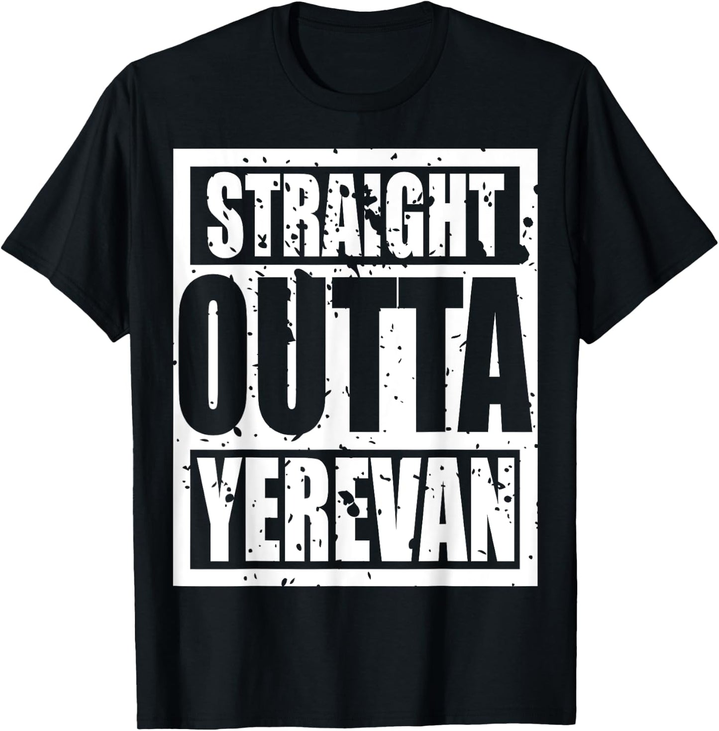 Straight Outta Yerevan T-Shirt - T-Shirt | Black