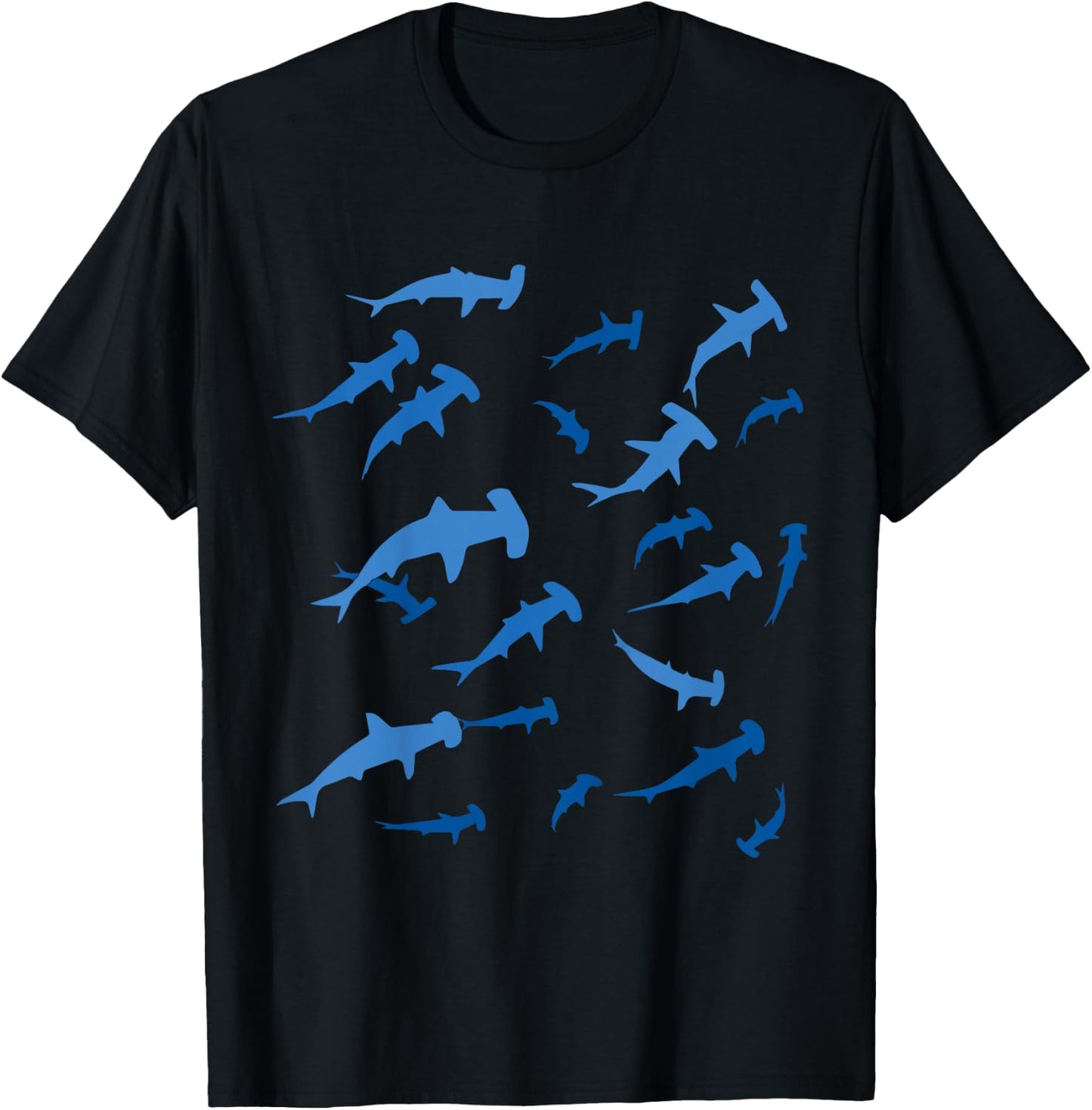 Kids Hammerhead Shark T-Shirt - T-Shirt | Black