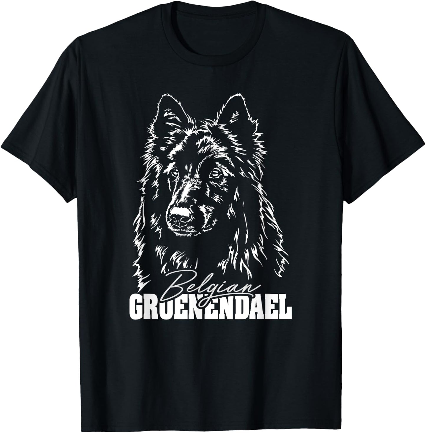Funny Proud Belgian Groenendael dog Shirt gift T-Shirt - T-Shirt | Black
