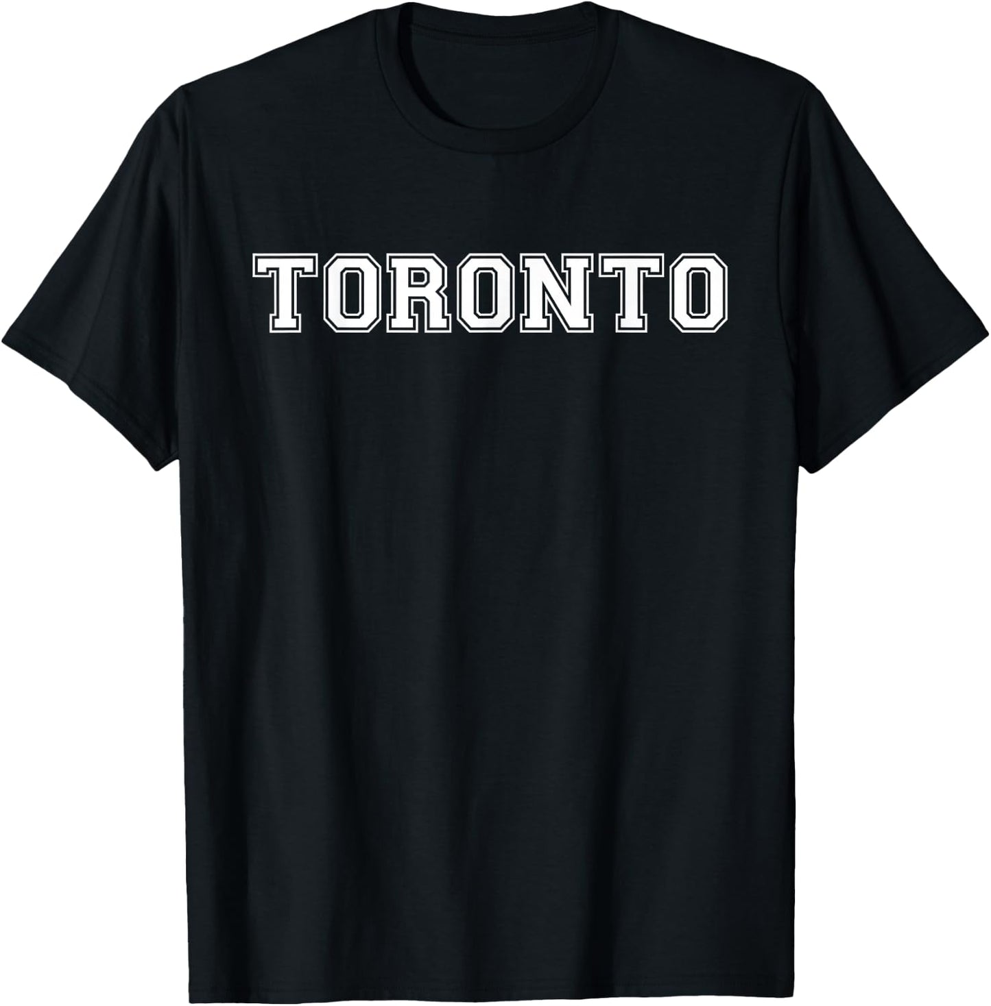 College University style Toronto Gift T-Shirt - T-Shirt | Black