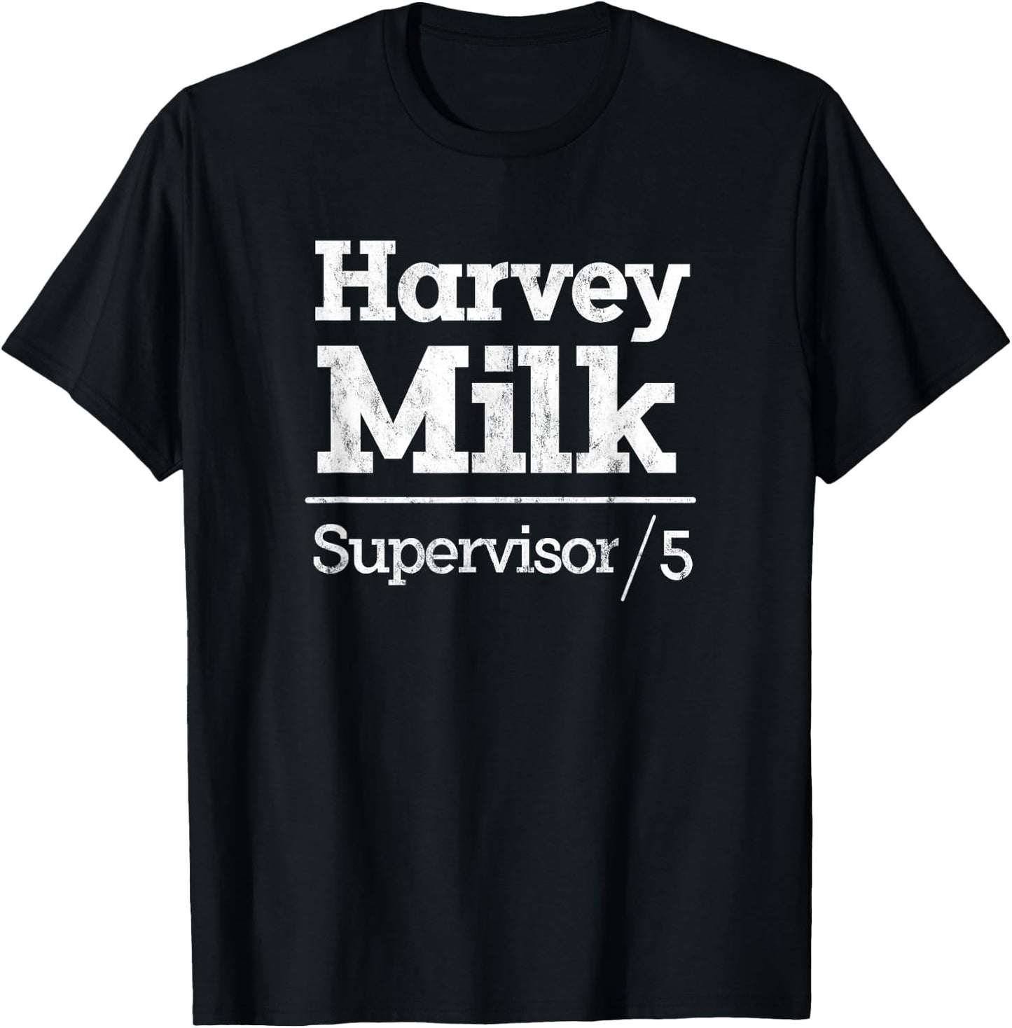 Harvey Milk Day 2018 Shirt - Supervisor 5 T Shirt T-Shirt - T-Shirt | Black