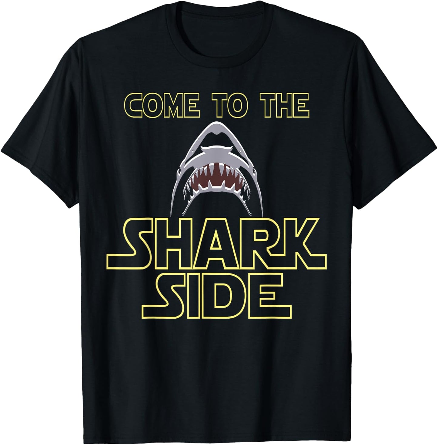 Great White Shark Shirt For Shark Lovers T-Shirt - T-Shirt | Black