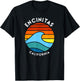 Encinitas California Retro Wave 80s T-Shirt - T-Shirt | Black