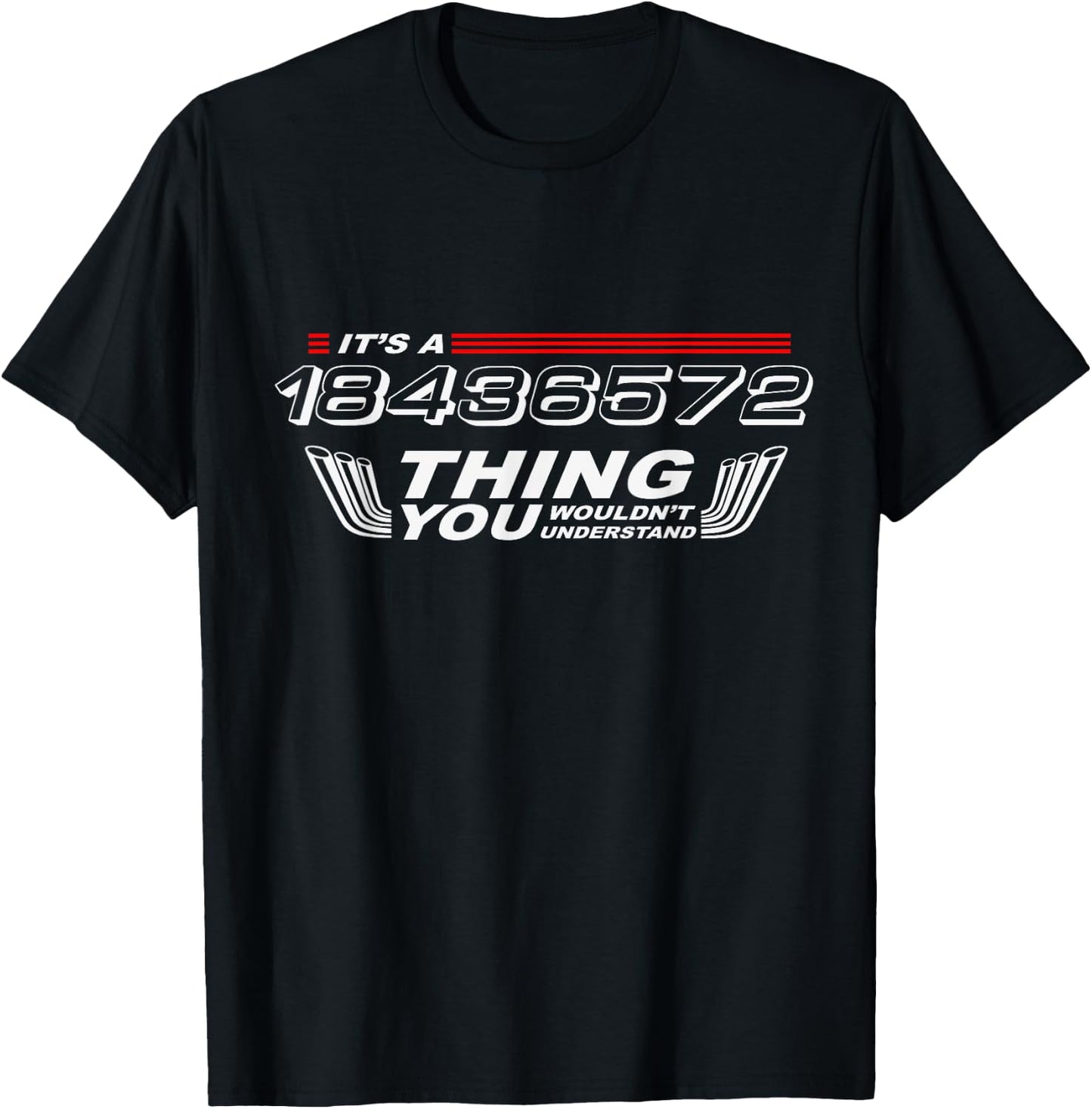 It's a 18436572 Thing You Wouldn't Understand Funny V8 T-Shirt - T-Shirt | Black