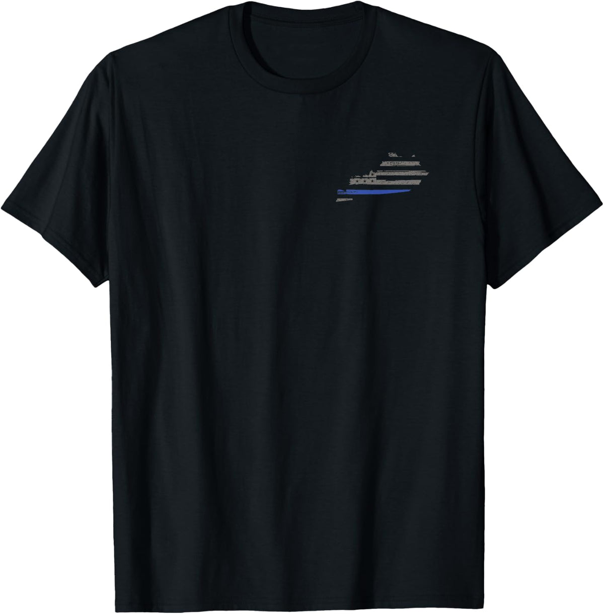 Kentucky Police, Law Enforcement Thin Blue Line Shirt T-Shirt - T-Shirt | Black