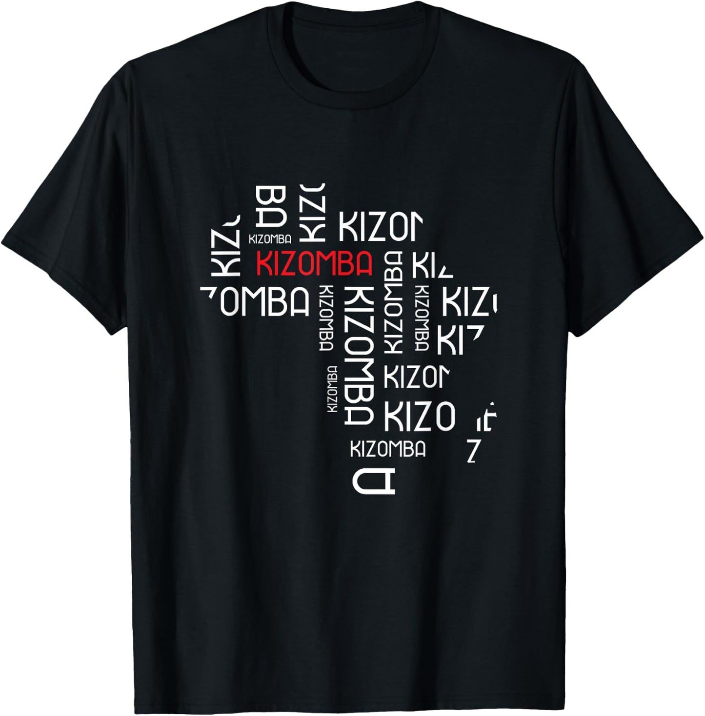 Kizomba Africa Dance Lover Beautiful Cute Funny T-Shirt - T-Shirt | Black