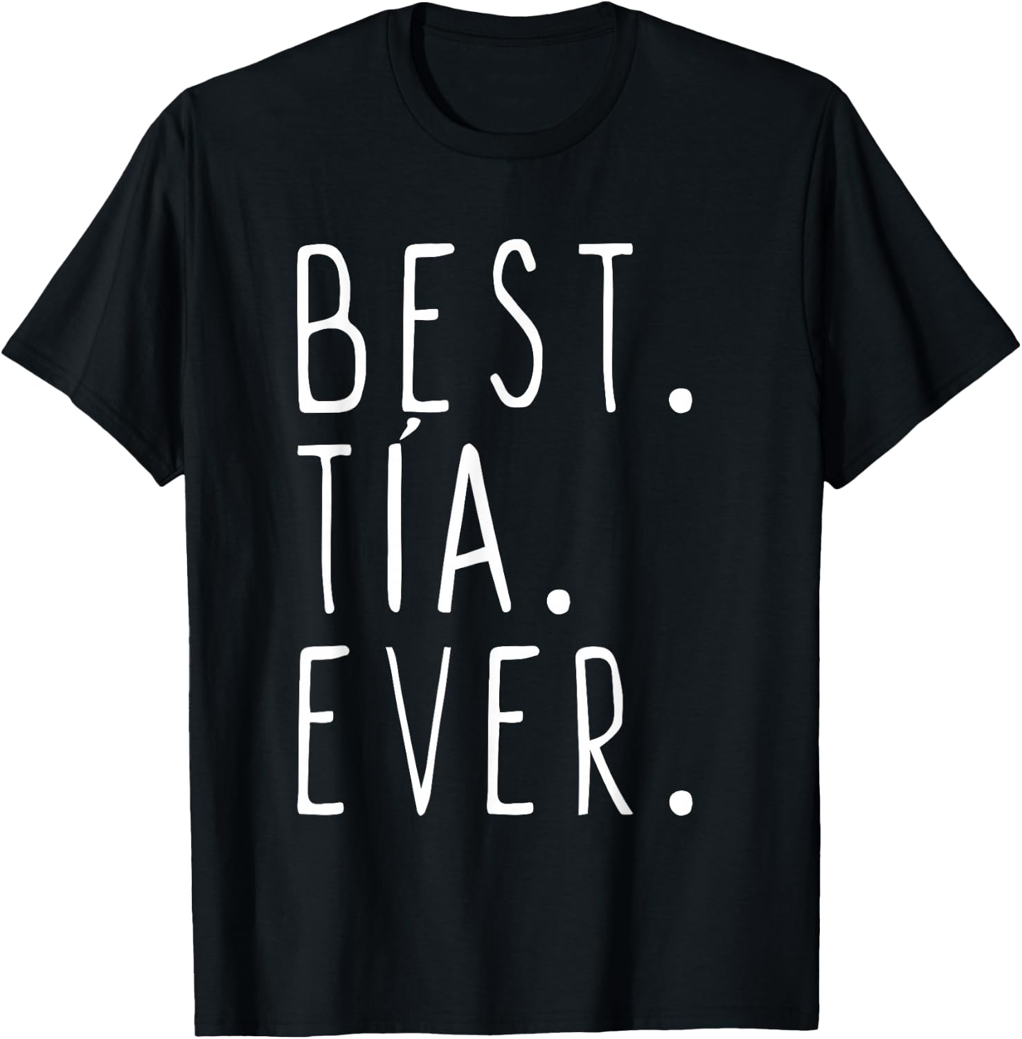 Best Tia Ever Family Cool T-Shirt - T-Shirt | Black