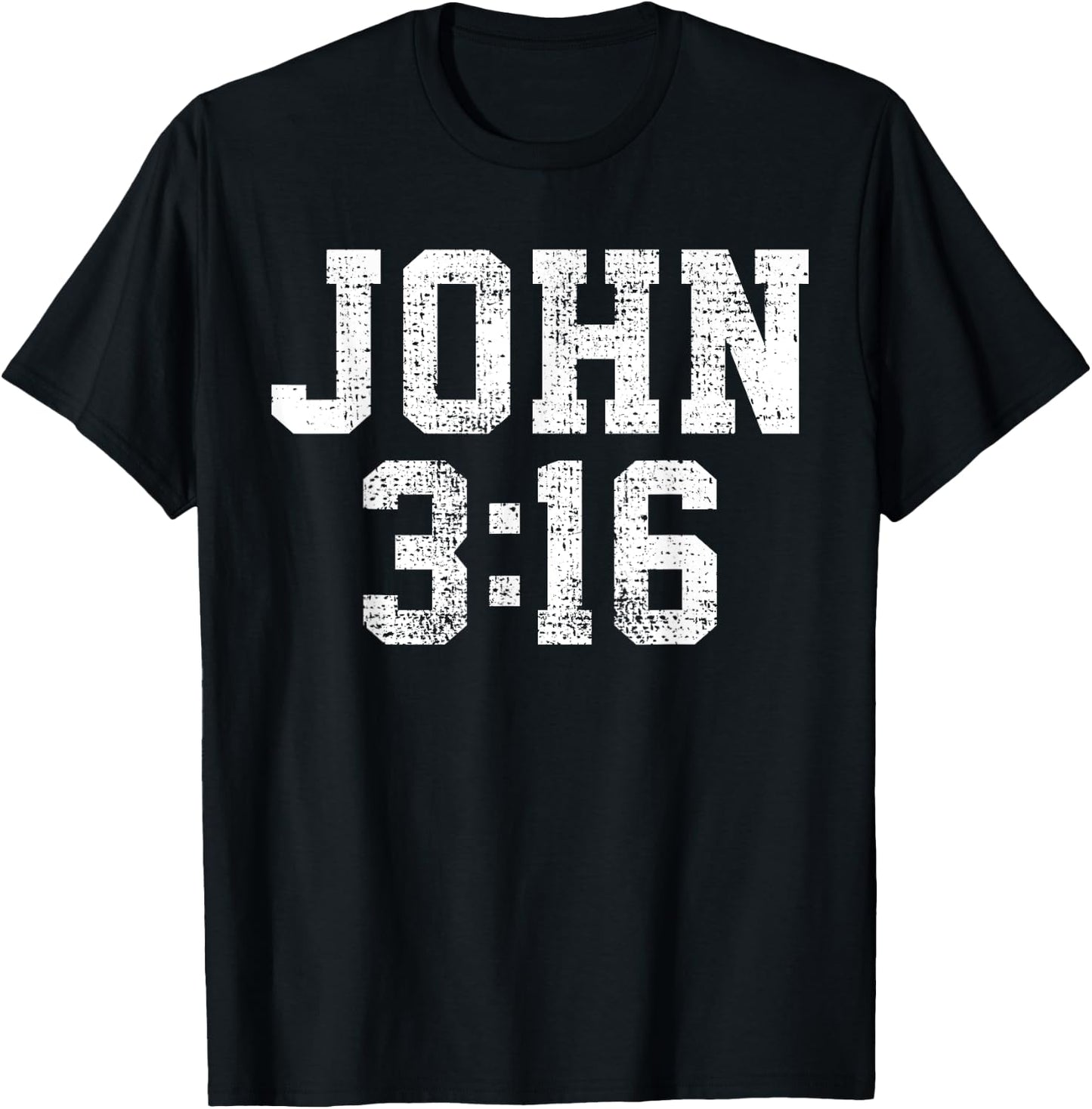 Catholic John Vintage T-Shirt - T-Shirt | Black