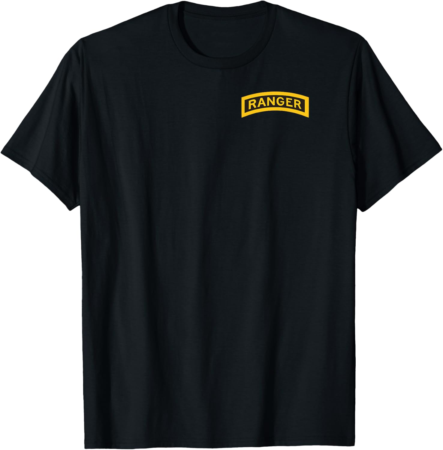 US Army Ranger Tab - Airborne Ranger - RLTW T-Shirt - T-Shirt | Black