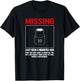 Missing 10mm Socket, Funny mechanic machinist T-Shirt - T-Shirt | Black