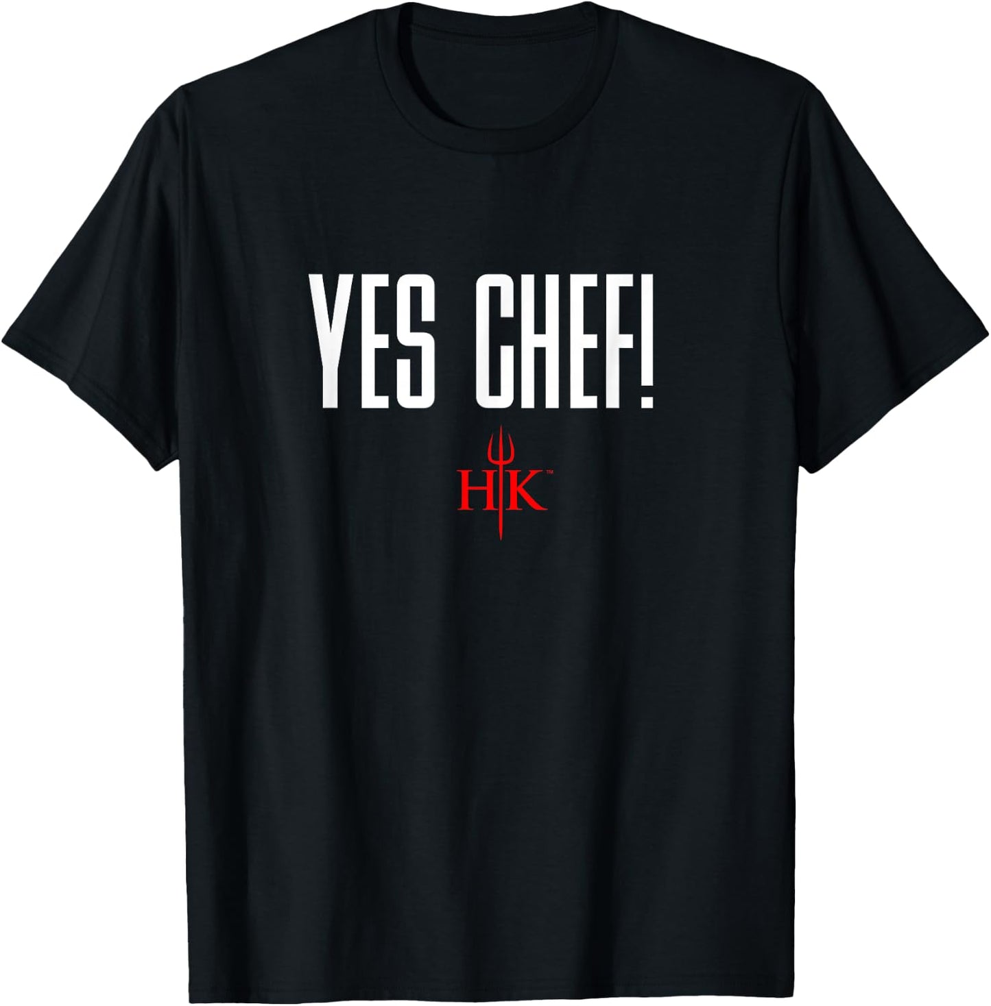 Official Hell's Kitchen Yes Chef! T-Shirt - T-Shirt | Black