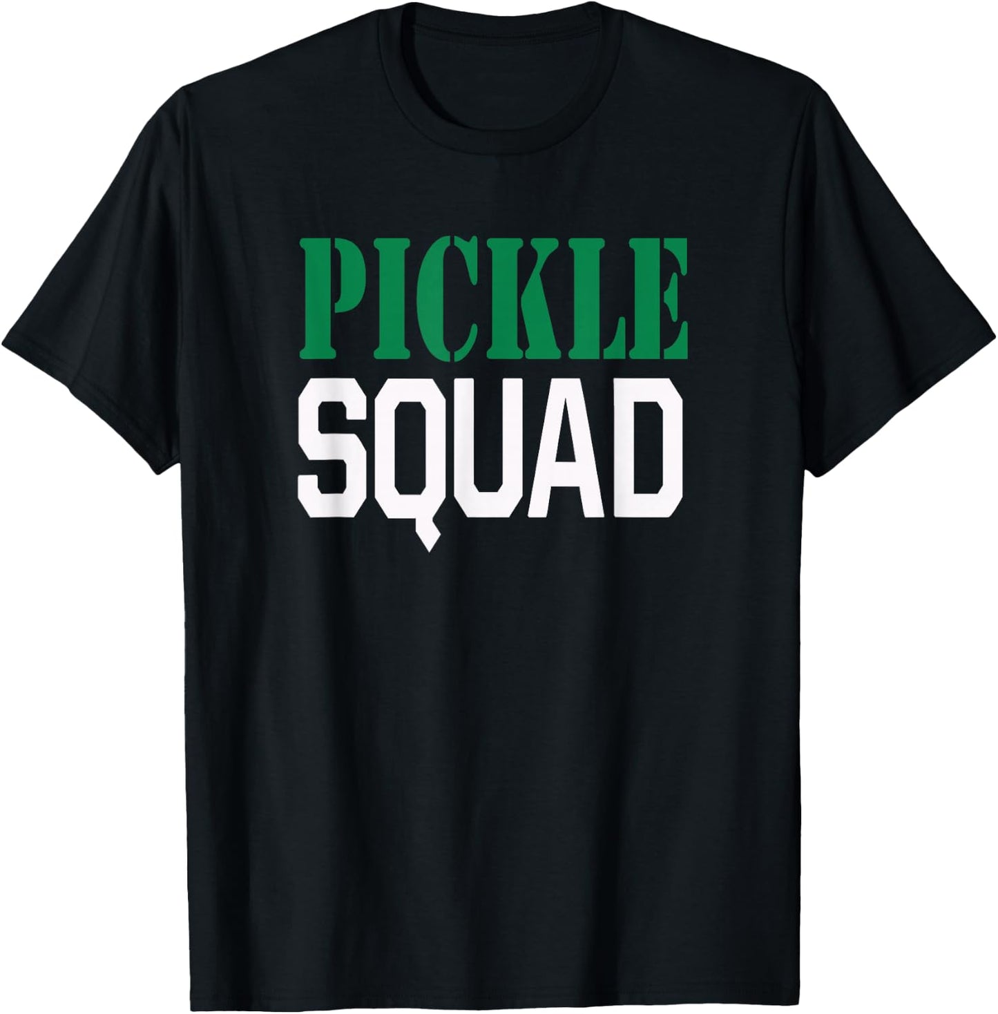 Pickle Squad Funny Gift T-Shirt - T-Shirt | Black