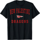 New Palestine High School Dragons T-Shirt - T-Shirt | Black
