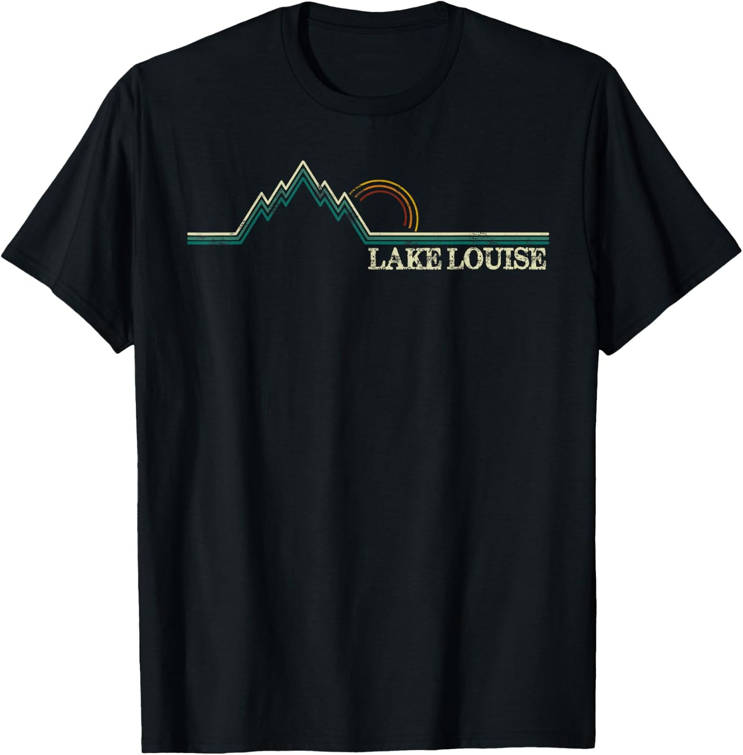 Lake Louise Alberta Canada Banff Shirt T-Shirt - T-Shirt | Black