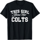 Colts Troy This Girl Loves Her HS T-Shirt - T-Shirt | Black