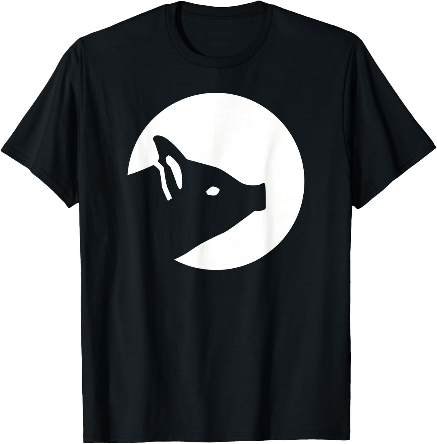 Pig moon T-Shirt - T-Shirt | Black