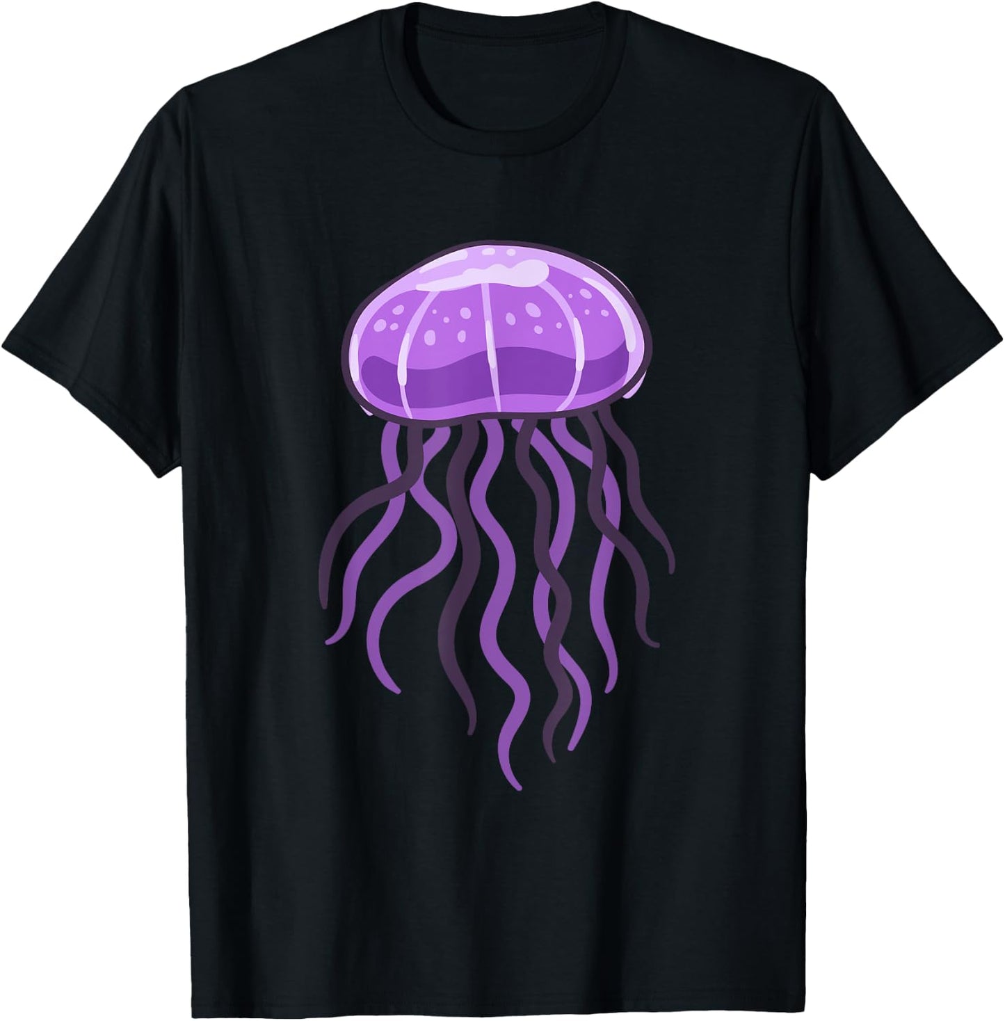 Jellyfish Costume Men Kids Women Girls T-Shirt - T-Shirt | Black