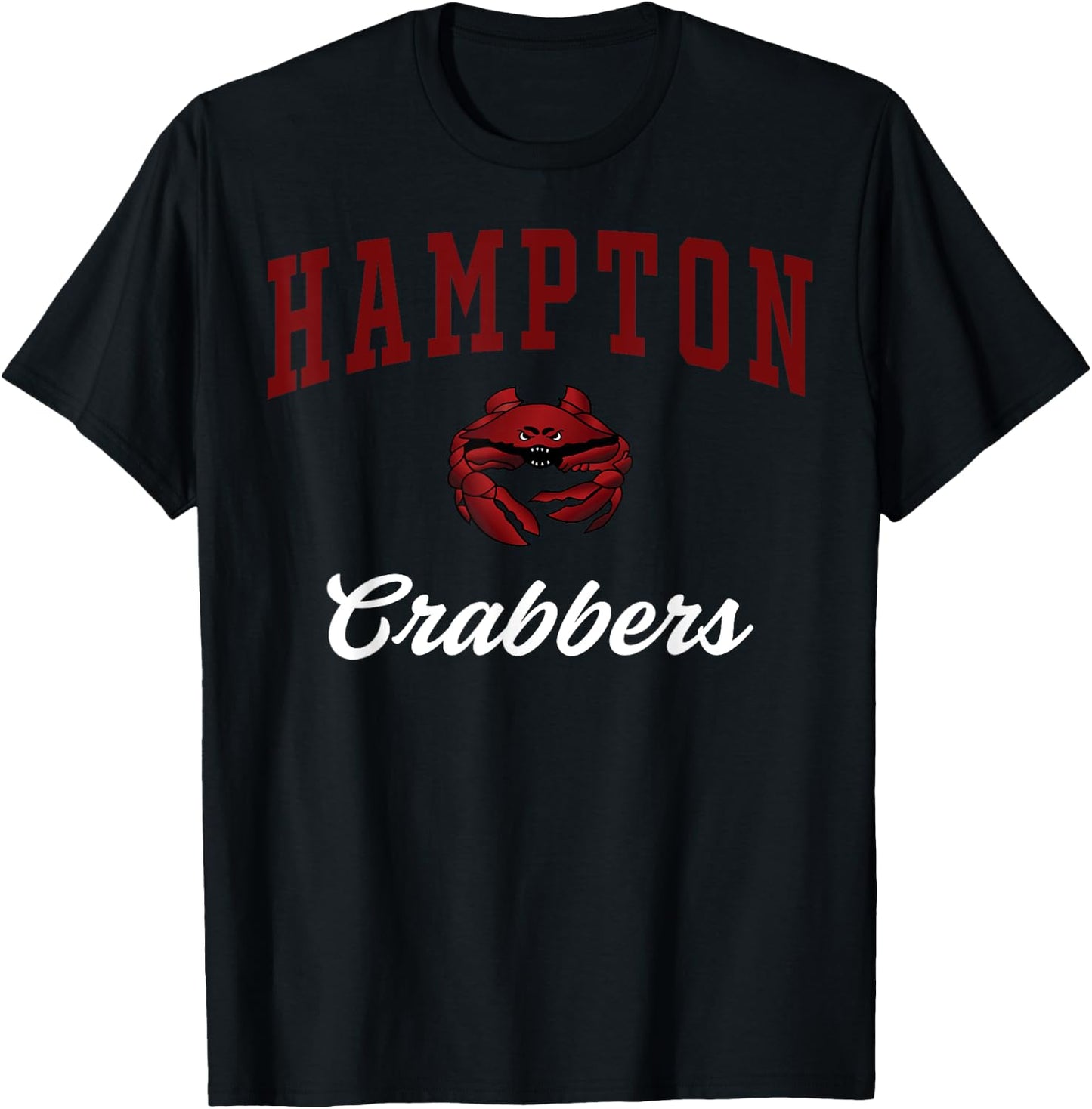 Hampton High School Crabbers C3 T-Shirt - T-Shirt | Black