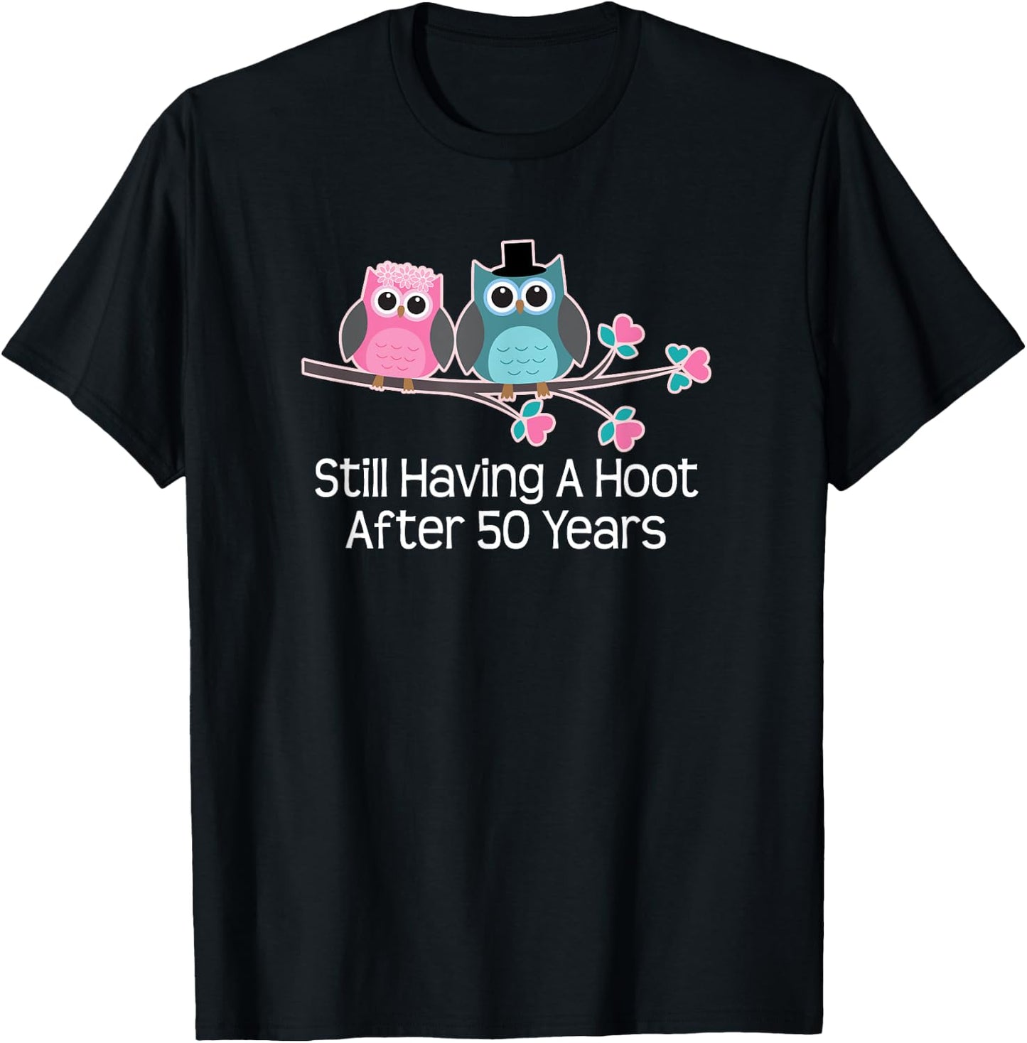 50th Wedding Anniversary Shirt Gifts Funny Couples T-Shirt - T-Shirt | Black