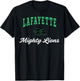 Lafayette High School Mighty Lions C3 T-Shirt - T-Shirt | Black
