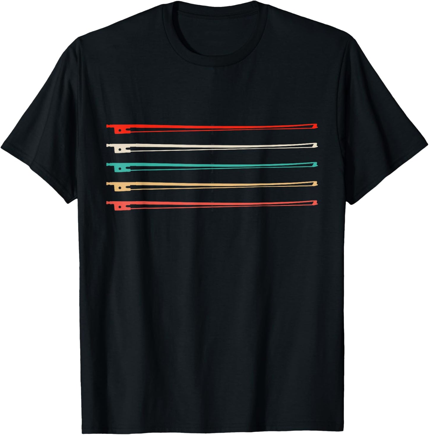 Violin Shirt Music Teacher Musician T-Shirt - T-Shirt | Black