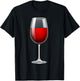 Glass Of Wine Shirt Pairing With Cheese Costume Shirt Funny T-Shirt - T-Shirt | Black