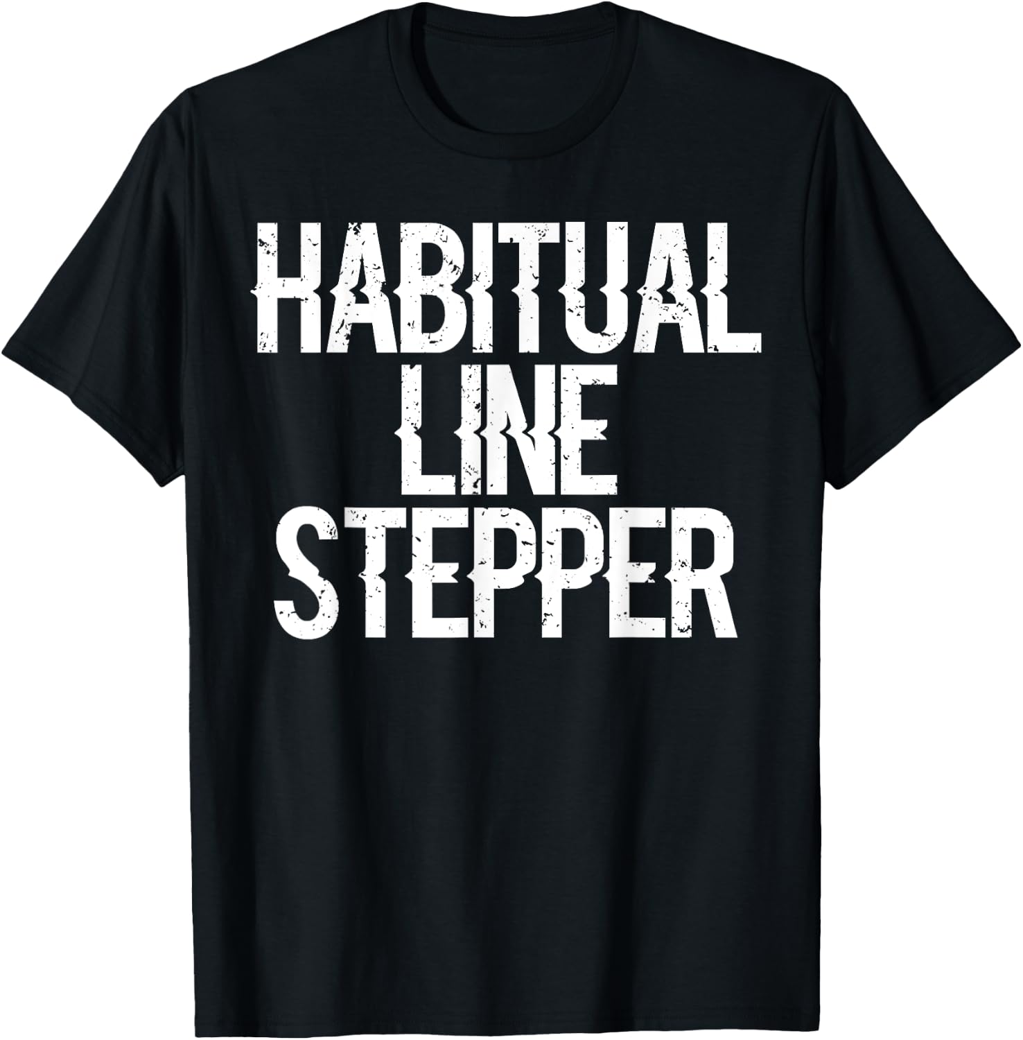Habitual Line Stepper T-Shirt - T-Shirt | Black