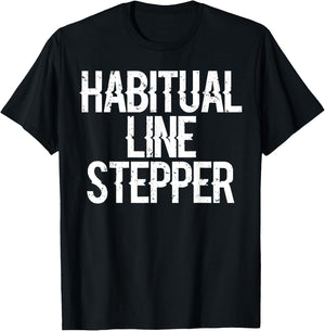 Habitual Line Stepper T-Shirt - T-Shirt | Black