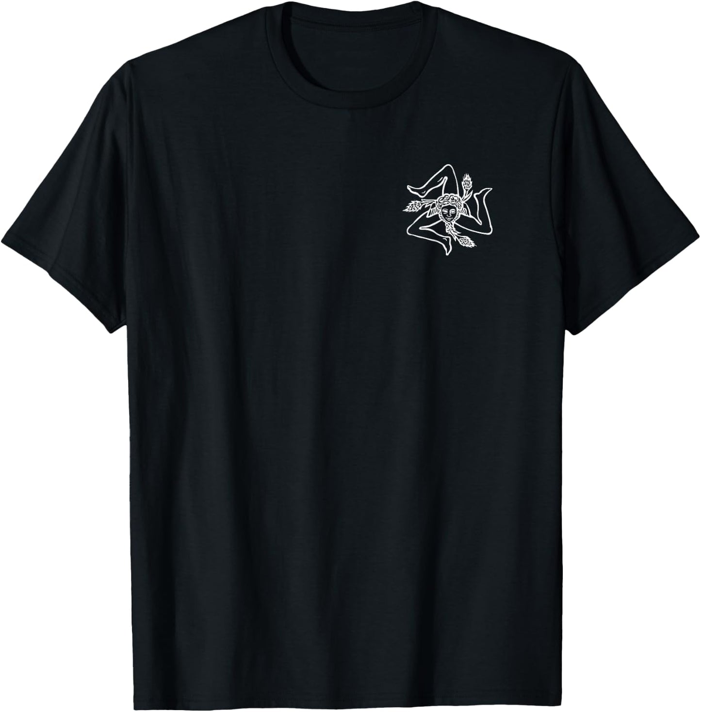 Sicily Shirt - Sicilian Triskelion T Shirt Men/Women/Youth T-Shirt - T-Shirt | Black