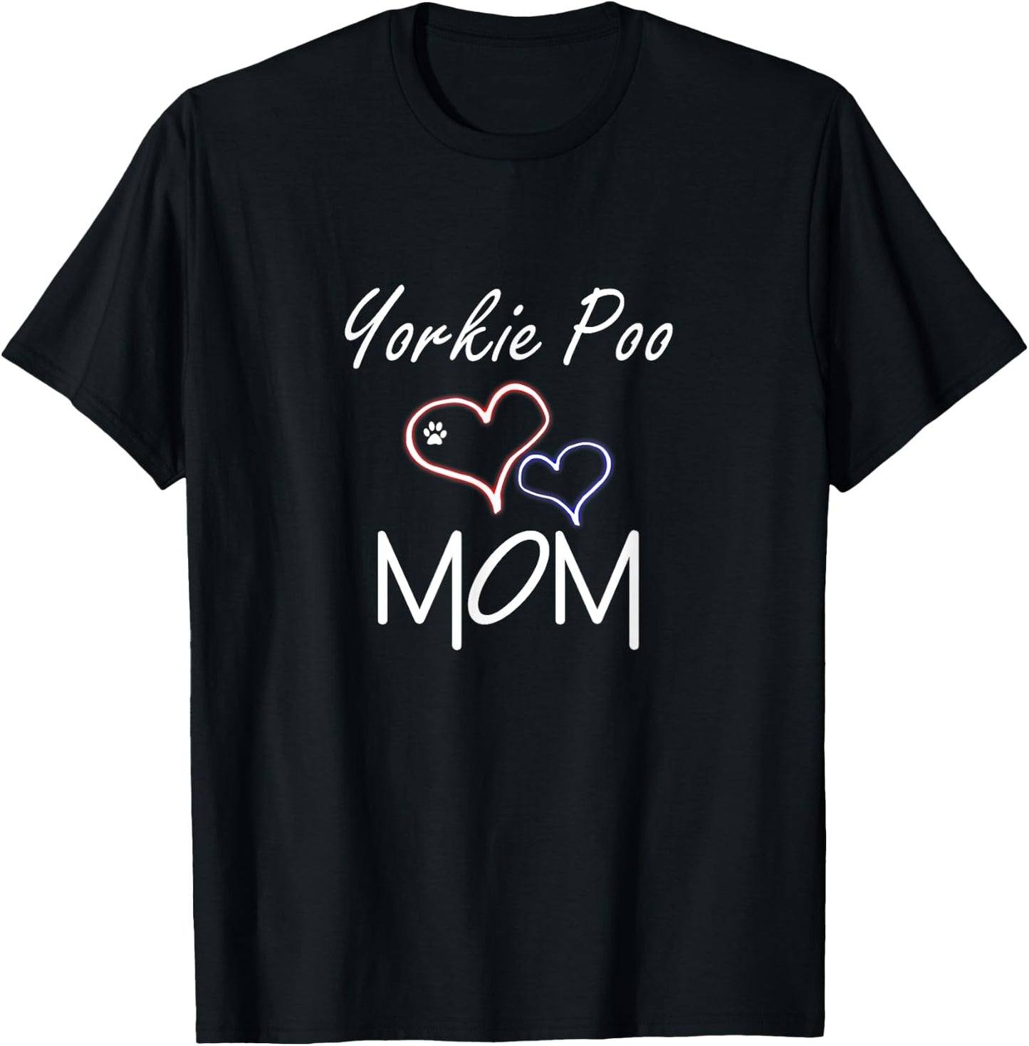 Yorkie Poo Mom T Shirt Yorkie Poo Lover T-Shirt - T-Shirt | Black