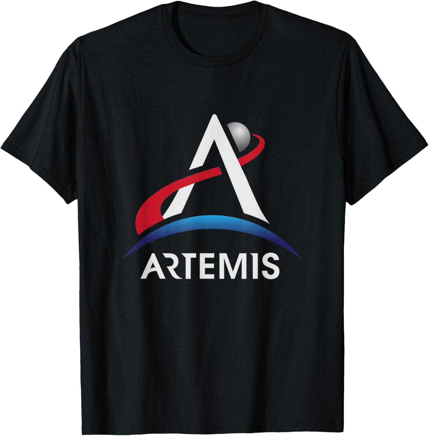 NASA Artemis Program Logo Official LT We Are Going Moon 2024 T-Shirt - T-Shirt | Black