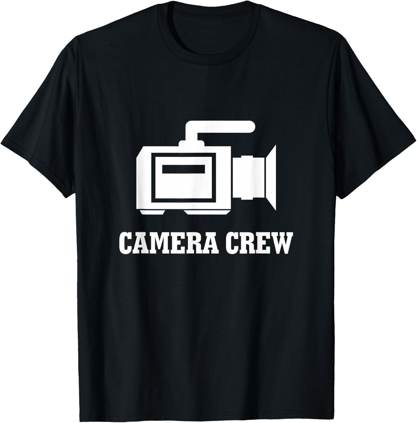 Camera Crew Shirt Cool Cameraman Shirt Cameraman Shirt T-Shirt - T-Shirt | Black