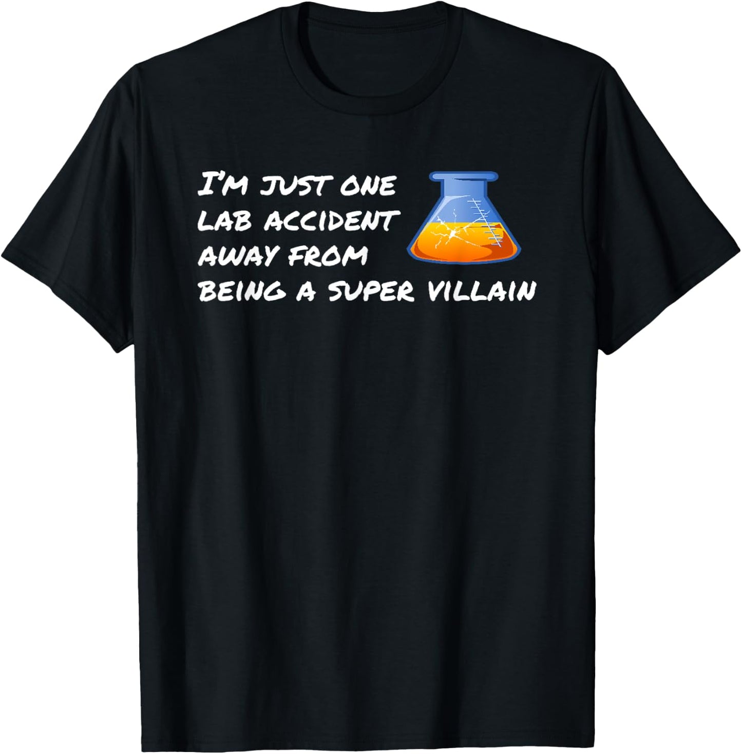 Super Villain Comic Book Super Hero Graphic Novel T-Shirt - T-Shirt | Black