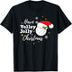 Christmas Volleyball Have a Volley Jolly Christmas T-Shirt - T-Shirt | Black