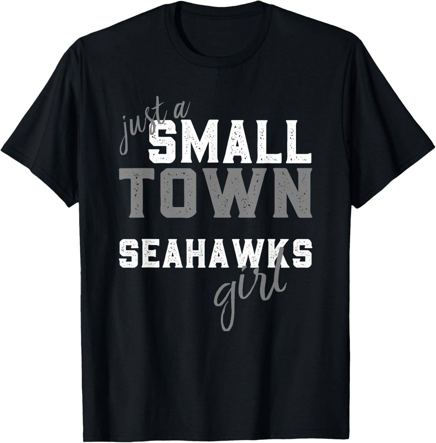 Seahawks Southside Small Town Girl HS T-Shirt - T-Shirt | Black