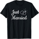 We Just Got Married - Just Married Newlywed Couples T-Shirt - T-Shirt | Black