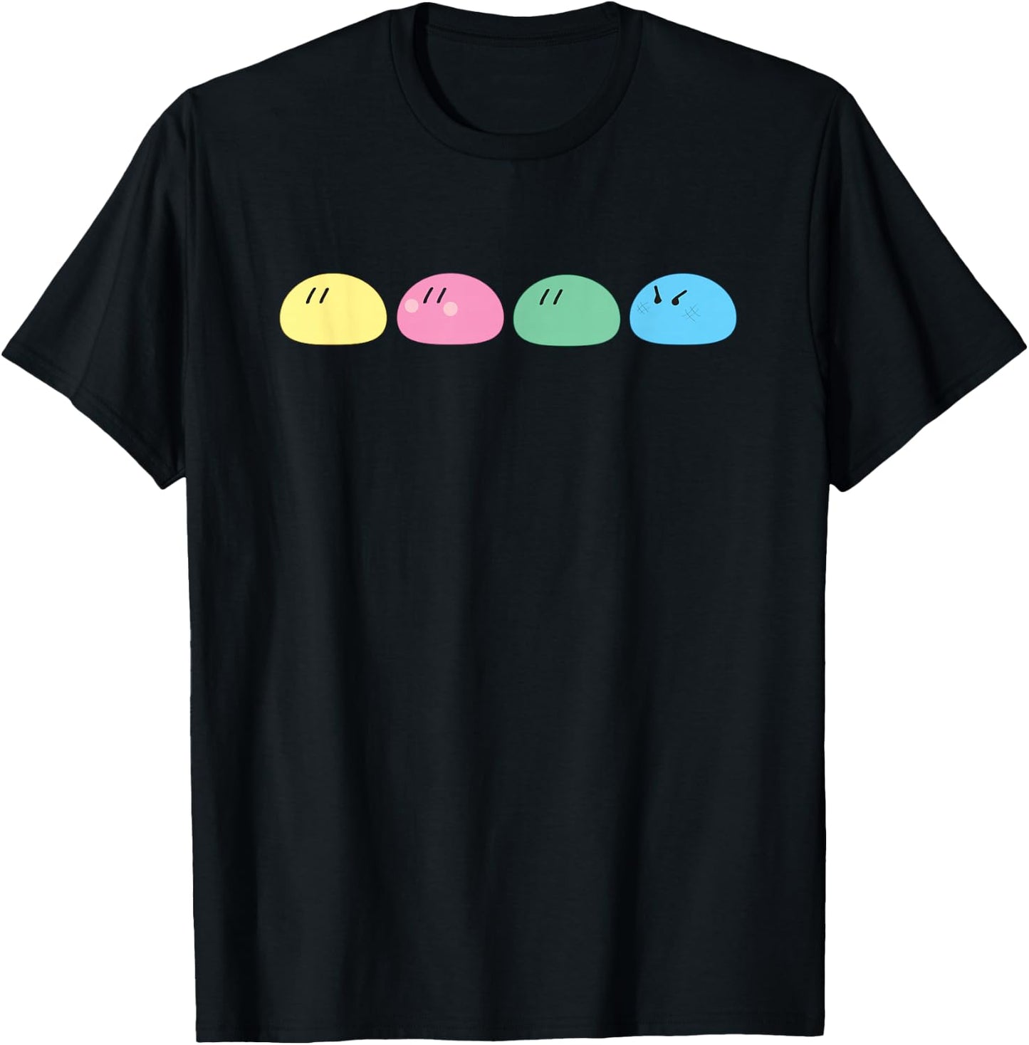 Dango Kawaii Cute Pastel Harujuku Anime T-Shirt - T-Shirt | Black