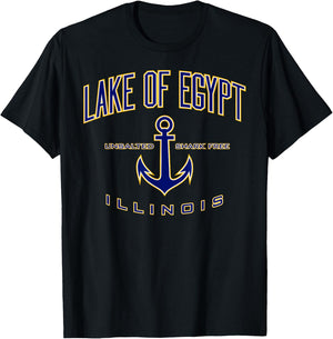 Lake of Egypt IL Shirt , Men, Girls & Boys T-Shirt - T-Shirt | Black