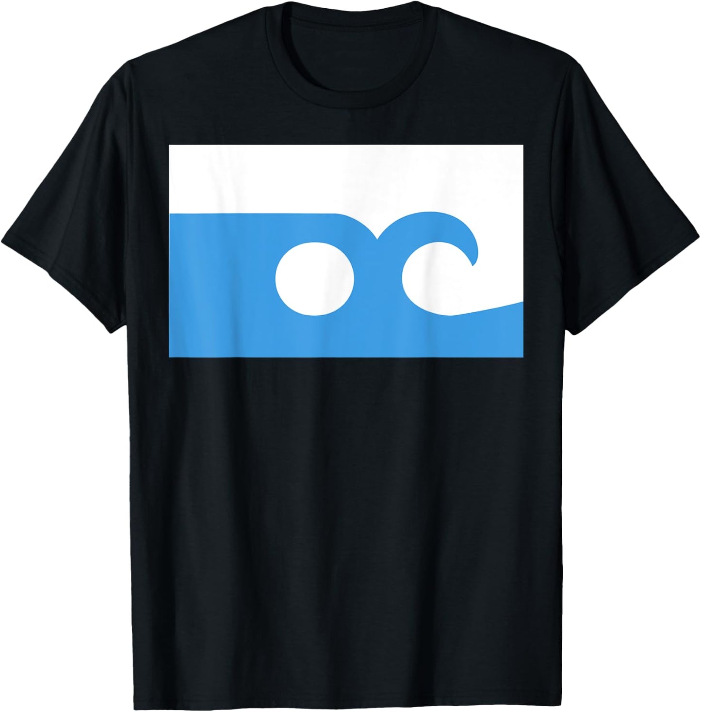 Flag of Ocean City Maryland T Shirt T-Shirt - T-Shirt | Black