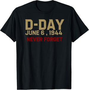 D-Day Shirt T-Shirt - T-Shirt | Black
