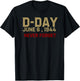 D-Day Shirt T-Shirt - T-Shirt | Black