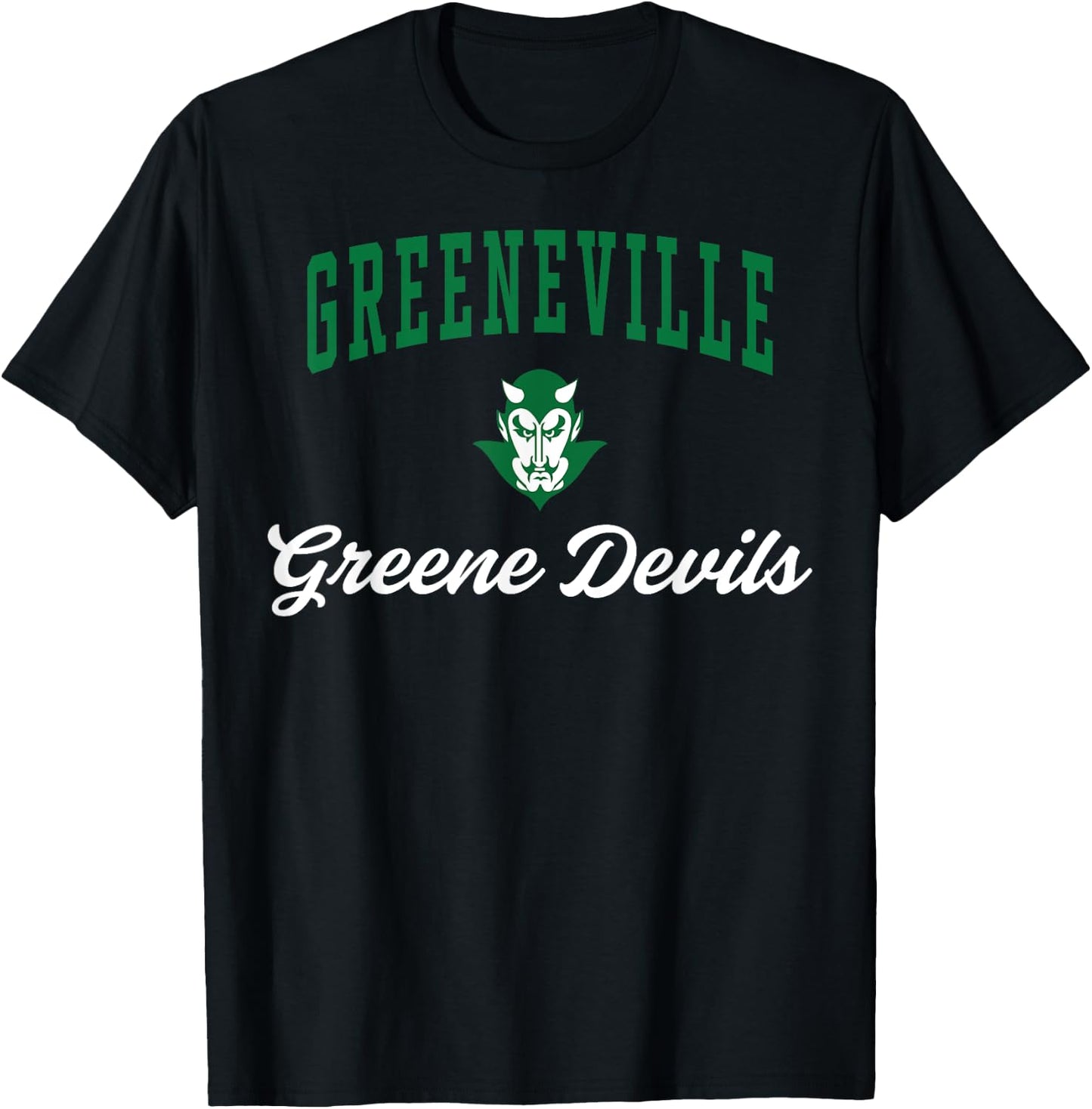 Greeneville High School Greene Devils C3 T-Shirt - T-Shirt | Black
