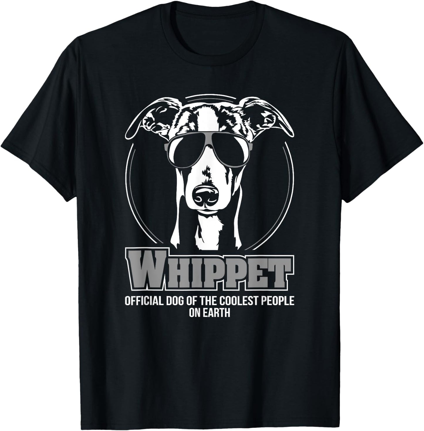 Funny Cool Whippet dog gift Shirt Hund T-Shirt - T-Shirt | Black