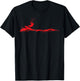Kiteboard Piloting Kiteboarder Kitesurfing Sailing Kitesurf T-Shirt - T-Shirt | Black
